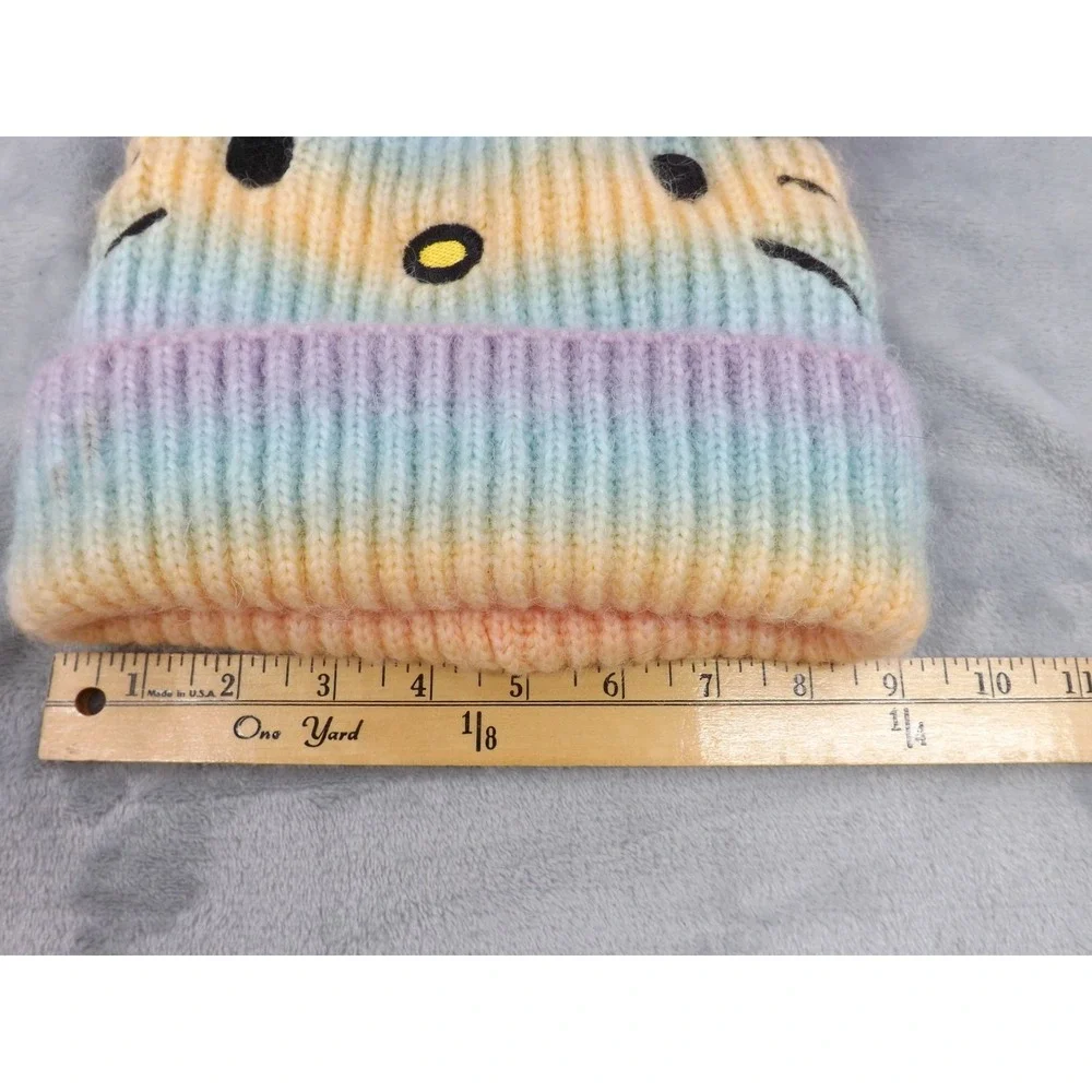 Hello Kitty Beanie/Hat‎ by Sanrio One Size Pastel/Multi Color Fleece Lined